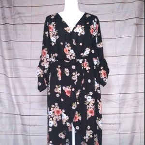 Torrid Shear High Low Blouse Size 3